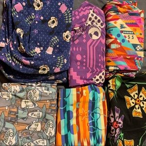 Used TC Disney leggings lot of 6
